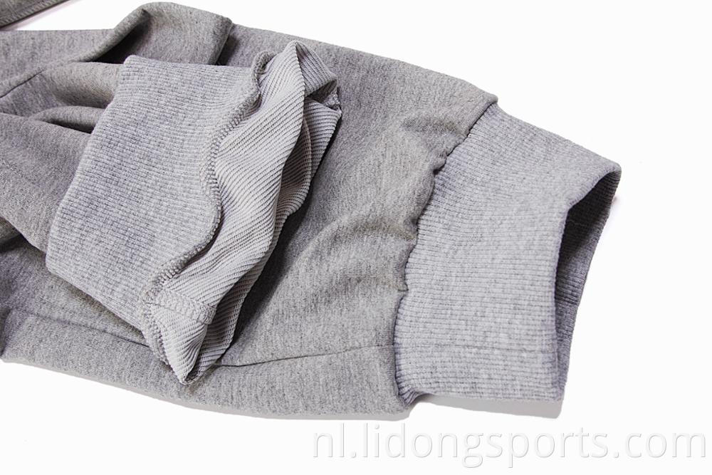 Aangepaste goedkope katoenen broek heren stretch broek Student tracksuit bodems Quick-dry